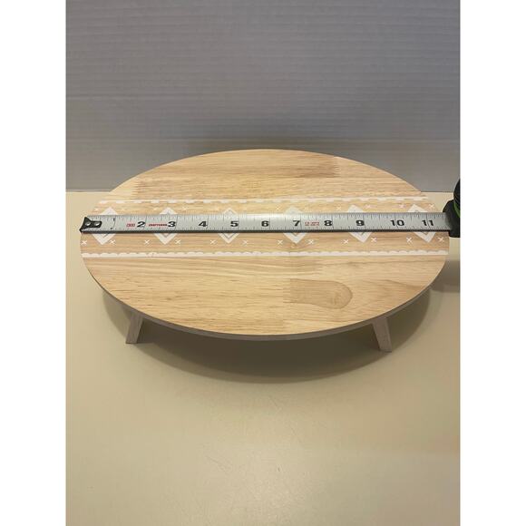 Target Dollar Spot 2022 Wooden Folding Tray and Paper Towel Caddy - Picture 7 of 13